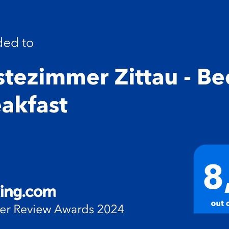 Gaestezimmer Zittau - Bed & Breakfast Exterior photo